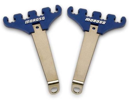 Moroso - Moroso 72180 - Ignition Wire Loom Kit, 4-Hole, Blue
