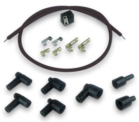 Moroso - Moroso 73236 - Ignition Coil, Replacement Wire Kit, Spiral Core, Black