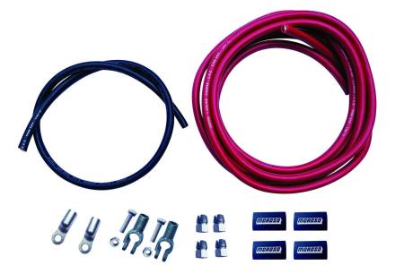 Moroso - Moroso 74020 - Battery Cable Kit, Remote Battery, Inc Pos And Neg Wire, Screw Terminals