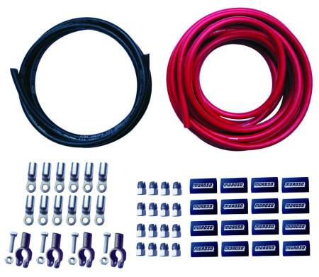 Moroso - Moroso 74057 - Battery Cable Kit, Remote/Dual Battery, Screw Terminals