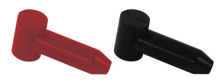 Moroso - Moroso 74110 - Boots, Battery Disconnect Terminals, Black & Red