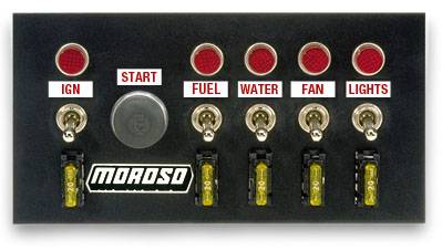 Moroso - Moroso 74131 - Switch Panel, Toggle