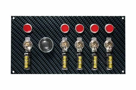 Moroso - Moroso 74139 - Switch Panel, Toggle, Grey/Black