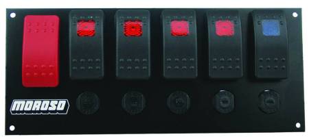 Moroso - Moroso 74180 - Switch Panel, Rocker Led