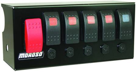 Moroso - Moroso 74190 - Switch Panel, Rocker Led, Roll Cage
