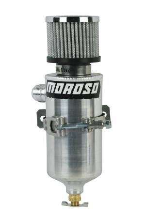 Moroso - Moroso 85465 - Tank, Breather, Catch Can, -12AN Male Fitting
