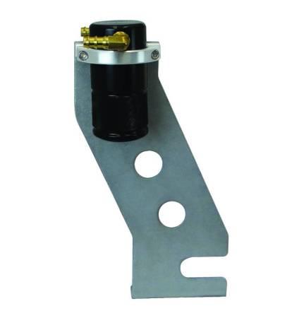 Moroso - Moroso 85661 - Separator, Air Oil, Catch Can, Small Body, Black Finish, Mustang, 87-93