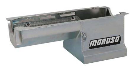 Moroso - Moroso 20193 - Oil Pan, Dart, Rocket Small Block, 8.25 Inch Deep T-Sump