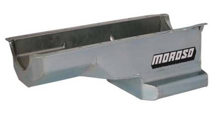 Moroso - Moroso 20411 - Oil Pan, BBC Gen 5 & 6, GM A Body, 8 Inch Deep, T-Sump