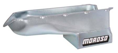 Moroso - Moroso 20500 - Oil Pan, Pontiac V-8, 8.5 Inch Deep