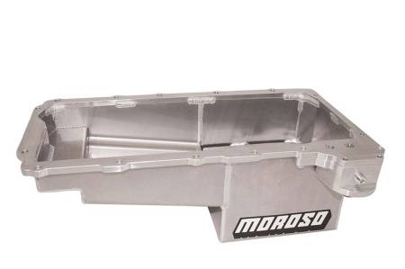 Moroso - Moroso 21158 - Oil Pan, GM LS, 12-15 COPO, Drag Race, 7.5 Inch Deep