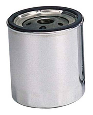 Moroso - Moroso 22300 - Oil Filter, Chevy, 13/16 Inch Thread, 4 9/32 In Tall, Chrome