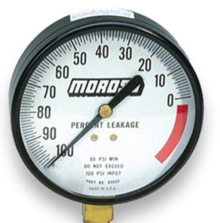 Moroso - Moroso 97500 - Gauge Head, Leakdown Test, 89600