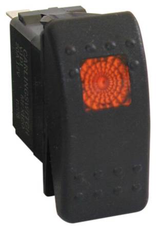Moroso - Moroso 97543 - Rocker On/Off Switch Replacement, Orange Led Lighted