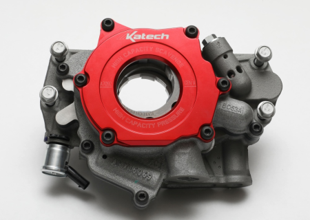 Katech - Katech KAT-A7092 - High Capacity Scavenge, High Capacity Pressure LT Dry Sump Oil Pump