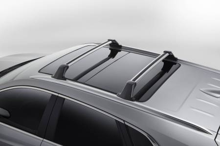 GM Accessories - GM Accessories 84121220 - Roof Rack Cross Rail Package in Bright Anodized Aluminum [2017+ XT5]