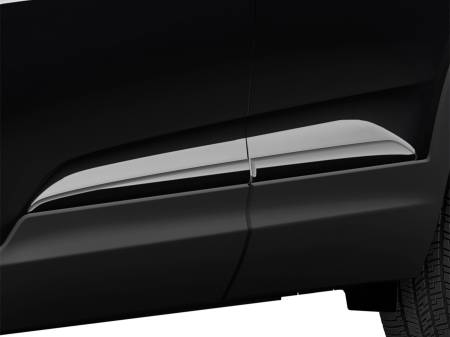 GM Accessories - GM Accessories 42766760 - Front and Rear Door Moldings in Mosaic Black Metallic [2021+ Trailblazer]