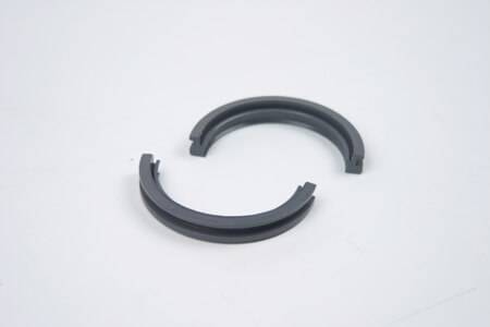 SCE Gaskets - SCE Gaskets 11105 - Small Block Chevrolet 2Pc Silicone Rear Main Seal 1957-74