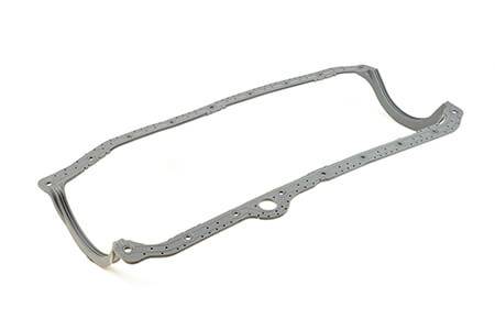 SCE Gaskets - SCE Gaskets 211092 - SBC 1986-01 Passenger Side Dipstick Molded 1Pc Oil Pan Gasket