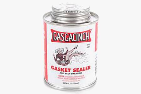 SCE Gaskets - SCE Gaskets G1614 - Gasgacinch Head Gasket Dressing 8 Oz Brush Top Can