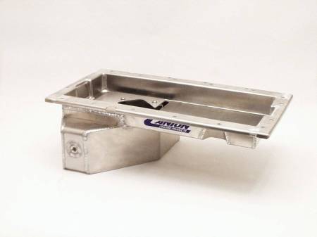 Canton - Canton 13-784A - Oil Pan, Ford 4./5. Rear Sump Aluminum Race Baffled