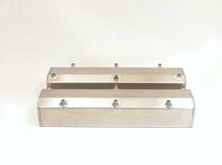 Canton - Canton 65-300 - Valve Covers, Sbf 302, 351W Fabbed Alumw/ Hardware