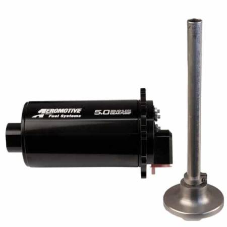 Aeromotive Fuel System - Aeromotive Fuel System 19322 - Fuel Pump, TVS, Universal In-Tank, 90-Deg Outlet, BL Spur Gear 5.0