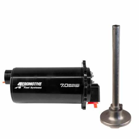 Aeromotive Fuel System - Aeromotive Fuel System 19323 - Fuel Pump, TVS, Universal In-Tank, 90-Deg Outlet, BL Spur Gear 7.0