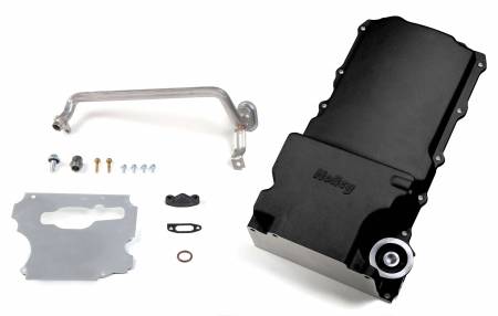 Holley - Holley 302-1Bk - Gm Ls Swap Oil Pan - Black