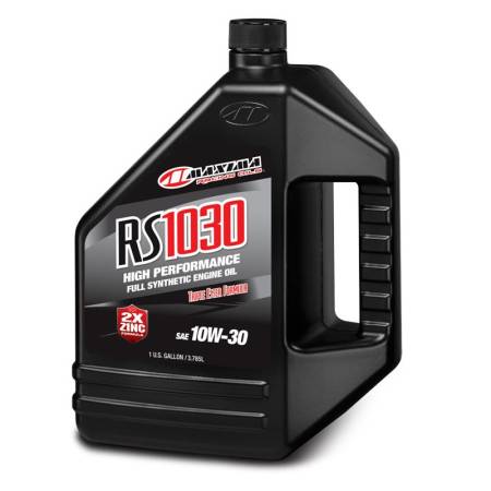 Maxima Racing Oils - Maxima Racing Oils 39-019128 - 10W-30 RS1030 Full Synthetic Oil - 1 gal. Bottle