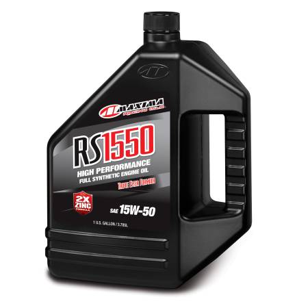 Maxima Racing Oils - Maxima Racing Oils 39-329128 - 15W-50 RS1550 Full Synthetic Oil - 1 gal. Bottle