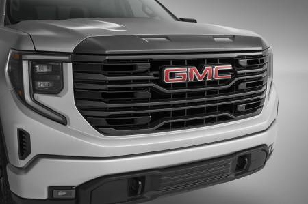 GM Accessories - GM Accessories 86783384 - Grille in Satin Graphite with GMC Logo (for Vehicles without HD Surround Vision Camera) [2022 Sierra]