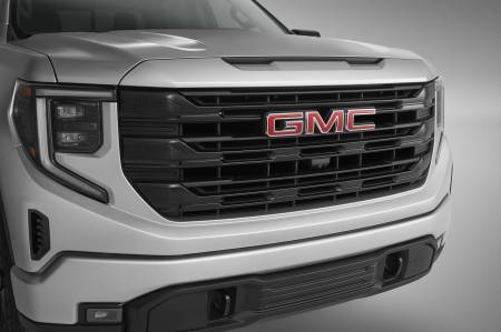 GM Accessories - GM Accessories 86783392 - Grille in Satin Graphite with GMC Logo (for Vehicles with HD Surround Vision Camera) [2022 Sierra]