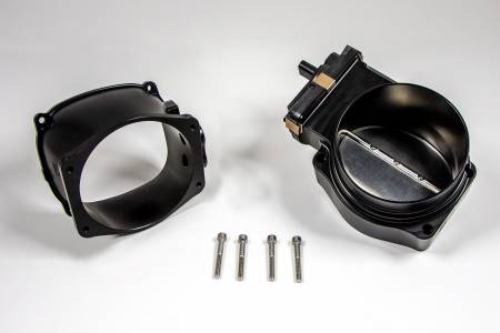 Nick Williams - Nick Williams 120MM Electronic Drive-by-Wire Throttle Body for Supercharged Gen V LT Applications (Black Anodized)