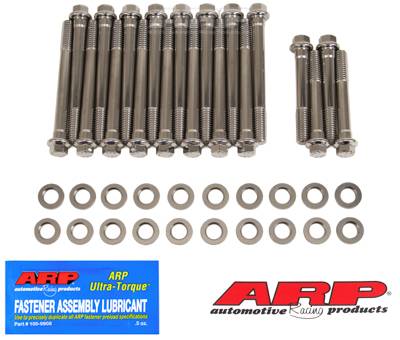 ARP - ARP 480-3600 - Oldsmobile 350-455 7/16" SS hex head bolt kit