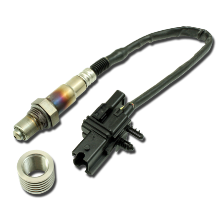 AEM Electronics - AEM 30-2063 - Bosch LSU 4.2 O2 Sensor with Stainless Tall Manifold Bung