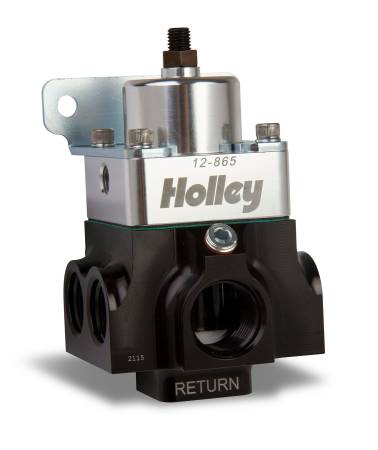 Holley - Holley 12-865 - Carbureted 4 Port Vr Series Fuel Pressure Regulator, 4-9 Psi