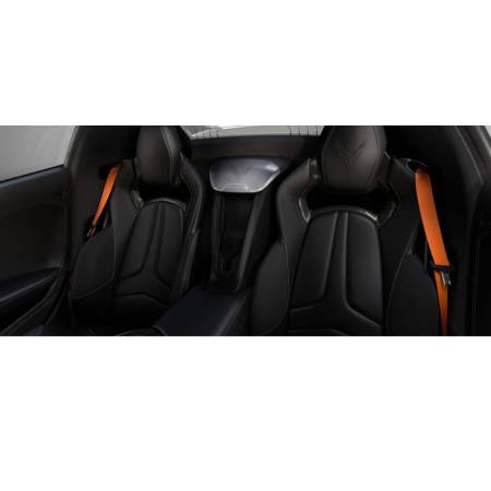 Genuine GM Parts - Genuine GM Parts 85144615 - C8 Corvette Orange Seat Belt, Passenger Side