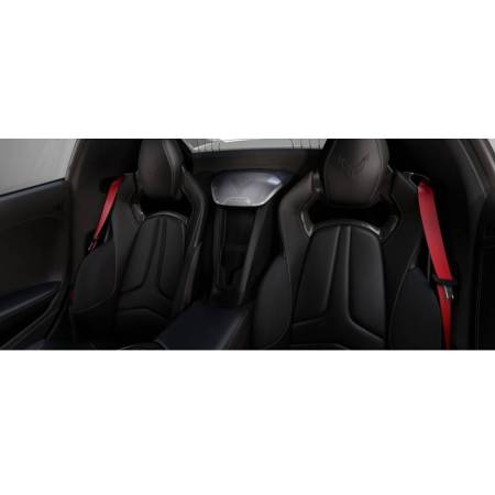 Genuine GM Parts - Genuine GM Parts 85557284 - C8 Corvette Red Seat Belt, Driver Side