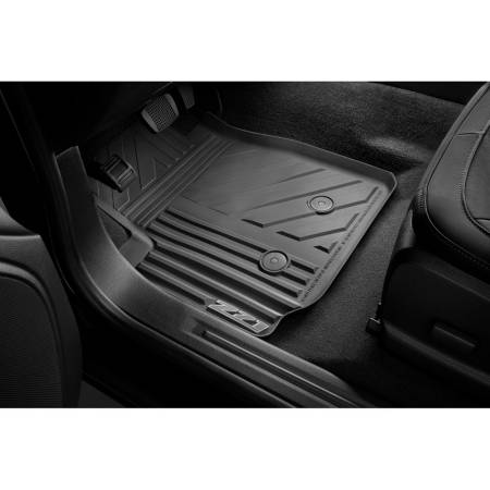 GM Accessories - GM Accessories 22968487 - Front-Row Premium All-Weather Floor Mats in Jet Black with Z71 Logo [2022+ Colorado]