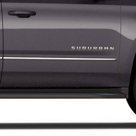 GM Accessories - GM Accessories 22988755 - Front and Rear Door Moldings in Chrome [2015-2020 Suburban]