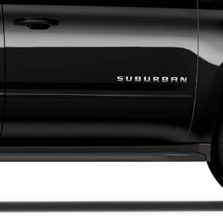 GM Accessories - GM Accessories 22998774 - Front and Rear Door Moldings in Black [2015-2020 Suburban]