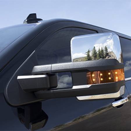 GM Accessories - GM Accessories 23372181 - Extended View Tow Mirrors in Chrome [2015-2020 Silverado]
