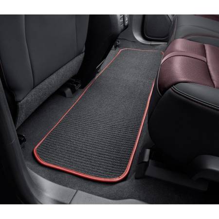 GM Accessories - GM Accessories 84164776 - Second-Row One-Piece Premium Carpeted Floor Mats In Jet Black With Red Binding [2019+ Blazer]