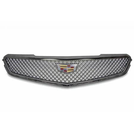 GM Accessories - GM Accessories 23504275 - V-Series Grille in Black Chrome with Cadillac Logo [2017-19 ATS-V]