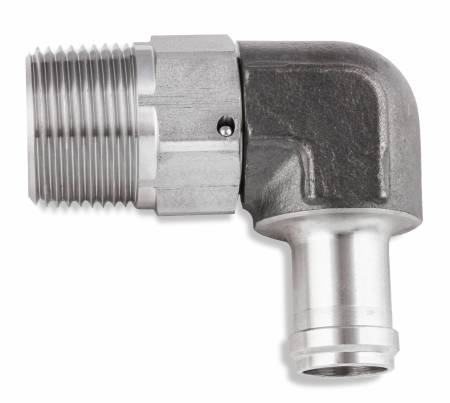 Earls Performance Plumbing - Earls Performance Plumbing EARSS988409ERL - SS 90 Deg 5/8 An Barb To 3/4 Npt Swivel