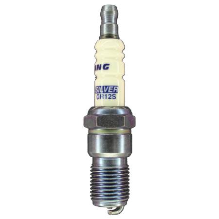 Brisk Spark Plugs - Brisk Racing GR12S Silver Racing Spark Plug - 14mm