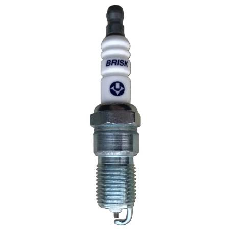 Brisk Spark Plugs - Brisk Racing GR15YS Silver Racing Spark Plug - 14mm