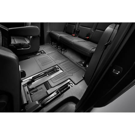 GM Accessories - GM Accessories 84646761 - Third Row Premium All Weather Floor Liner in Jet Black [2021+ Yukon]