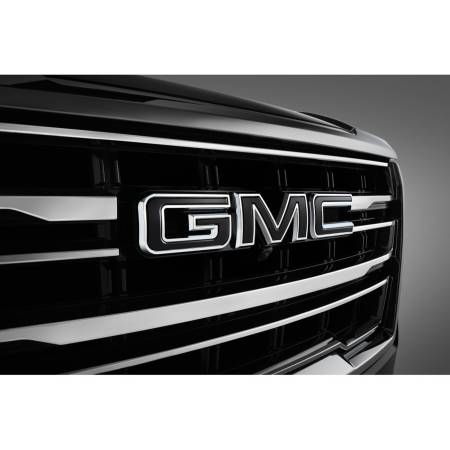 GM Accessories - GM Accessories 84729912 - GMC Emblems in Black [2021+ Yukon]